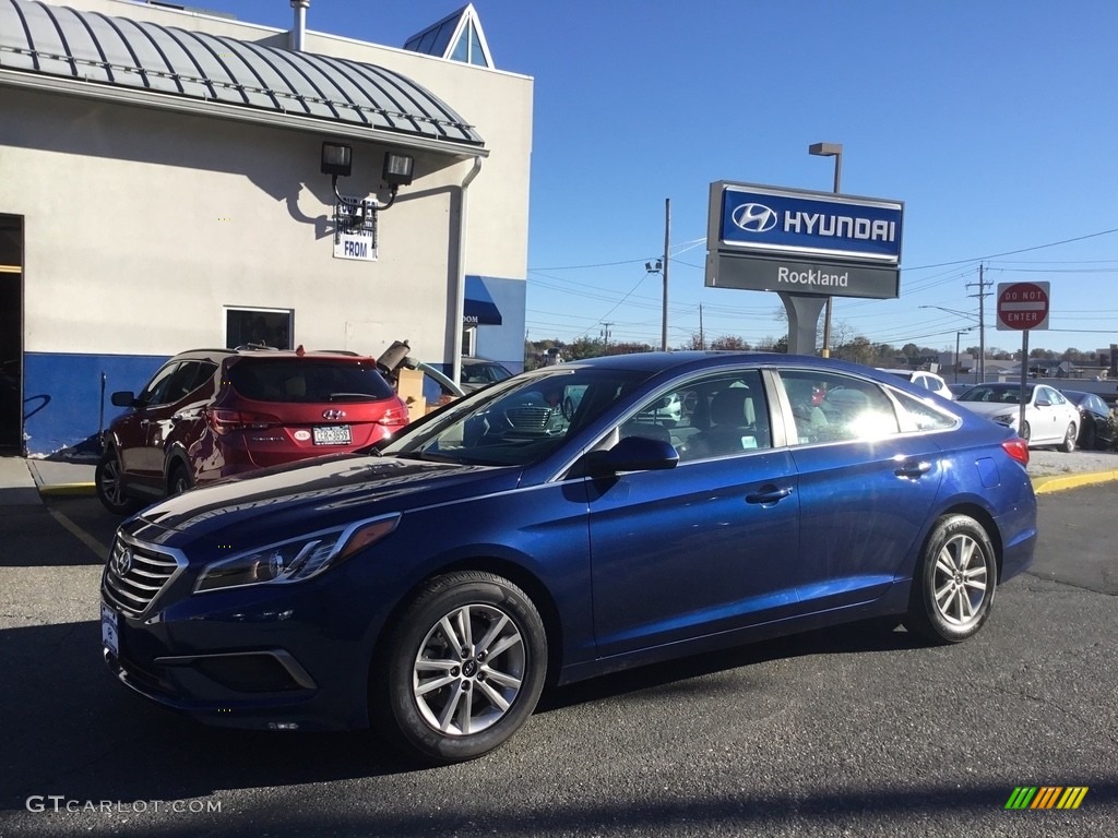 Nouveau Blue Hyundai Sonata