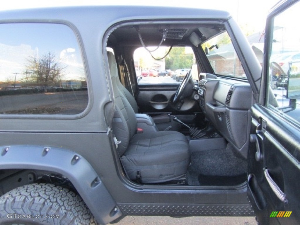 2002 Wrangler X 4x4 - Black / Agate Black photo #21