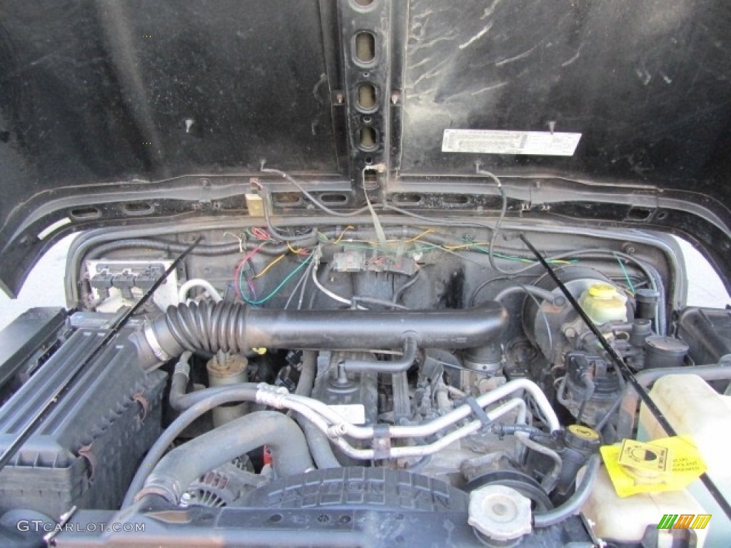 2002 Wrangler X 4x4 - Black / Agate Black photo #24