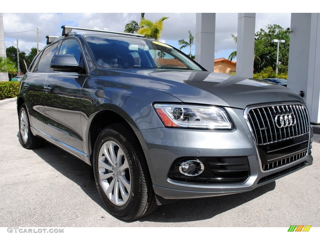 2016 Q5 2.0 TFSI Premium Plus quattro - Monsoon Gray Metallic / Titanium Gray photo #2