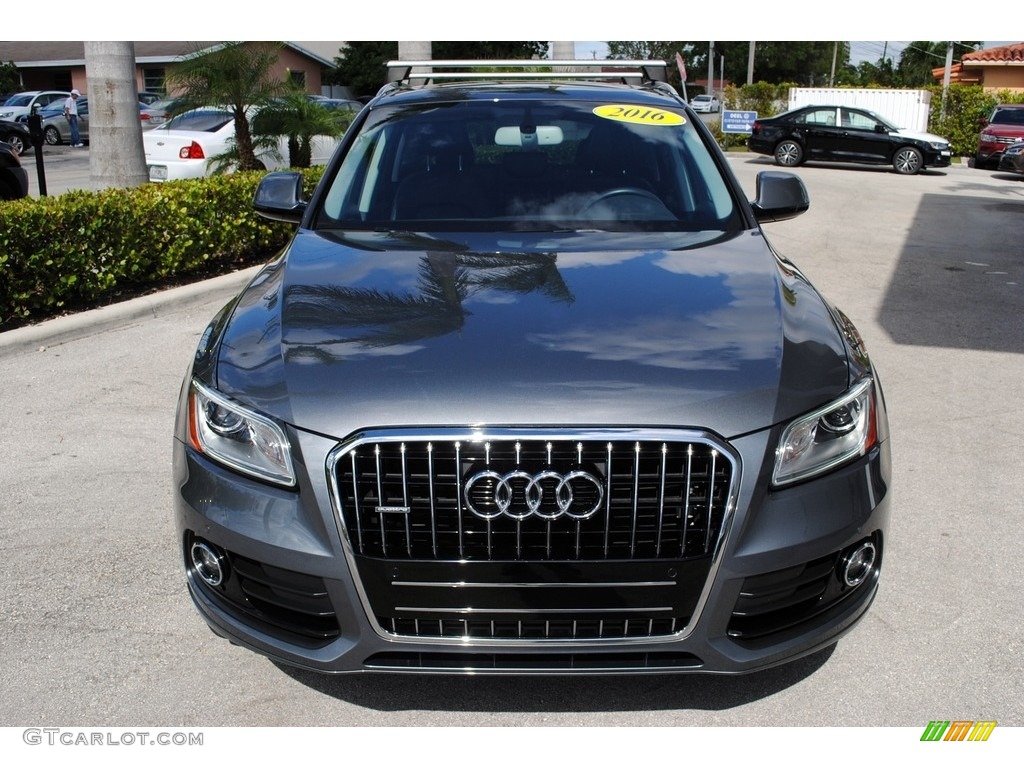 2016 Q5 2.0 TFSI Premium Plus quattro - Monsoon Gray Metallic / Titanium Gray photo #3