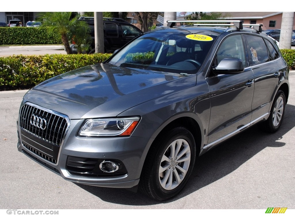2016 Q5 2.0 TFSI Premium Plus quattro - Monsoon Gray Metallic / Titanium Gray photo #4