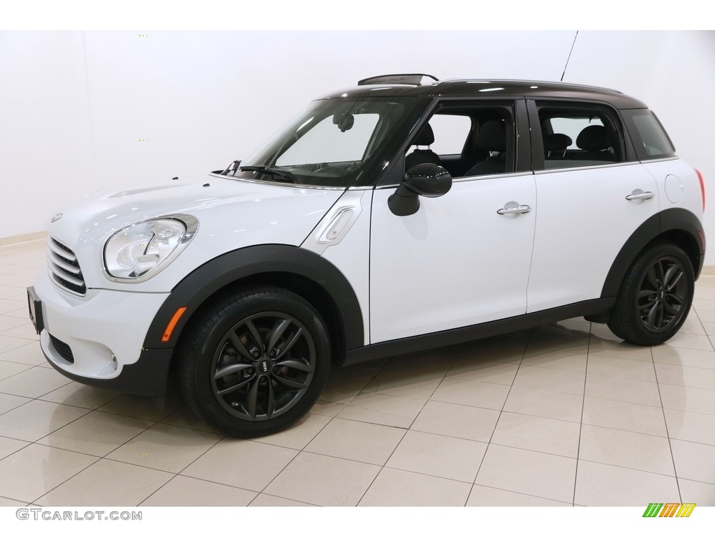 2014 Cooper Countryman - Light White / Carbon Black photo #3