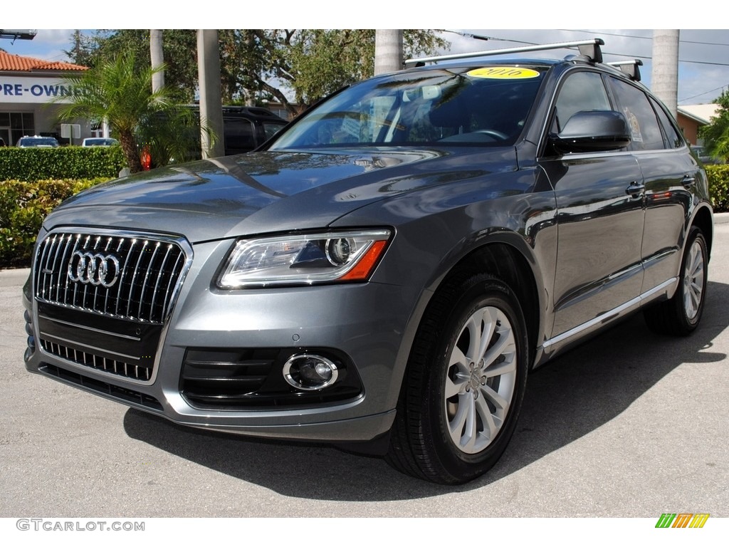 2016 Q5 2.0 TFSI Premium Plus quattro - Monsoon Gray Metallic / Titanium Gray photo #5