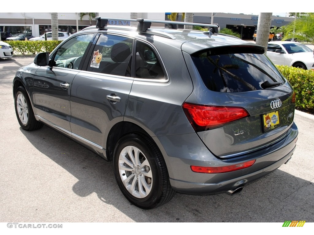 2016 Q5 2.0 TFSI Premium Plus quattro - Monsoon Gray Metallic / Titanium Gray photo #6