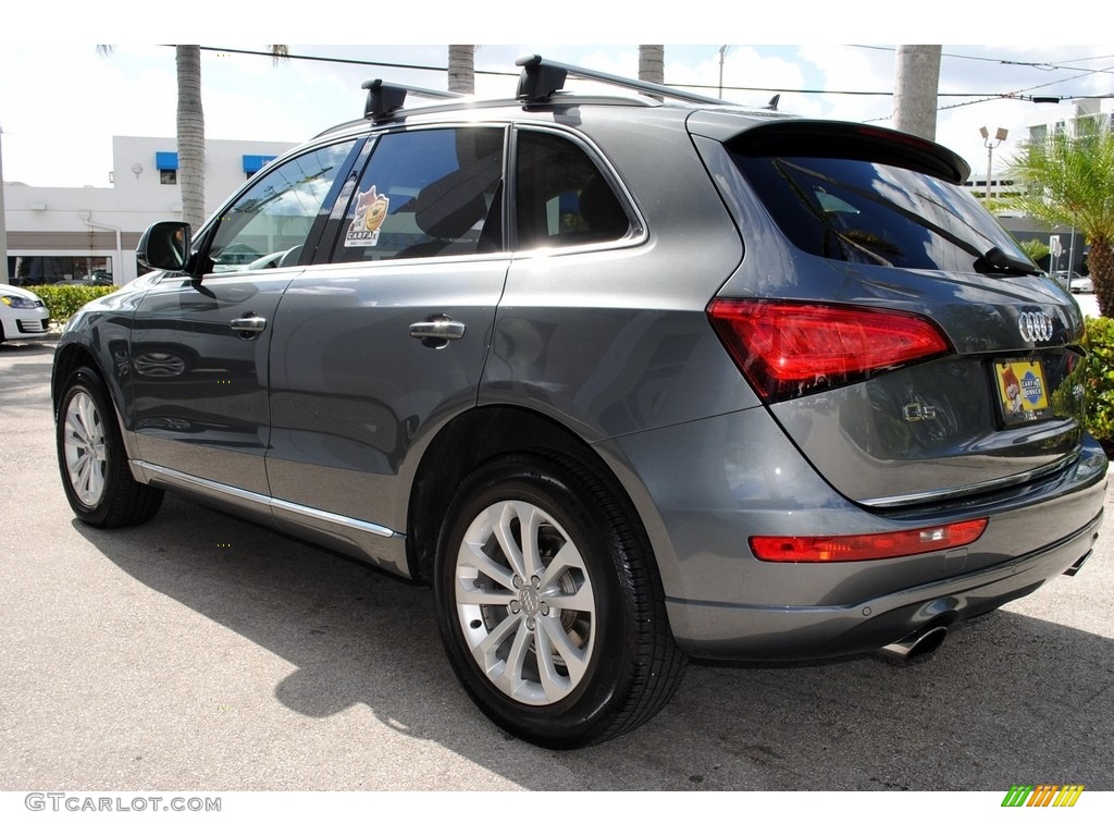 2016 Q5 2.0 TFSI Premium Plus quattro - Monsoon Gray Metallic / Titanium Gray photo #7
