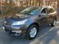 2014 Cyber Grey Metallic Chevrolet Traverse LT AWD  photo #3