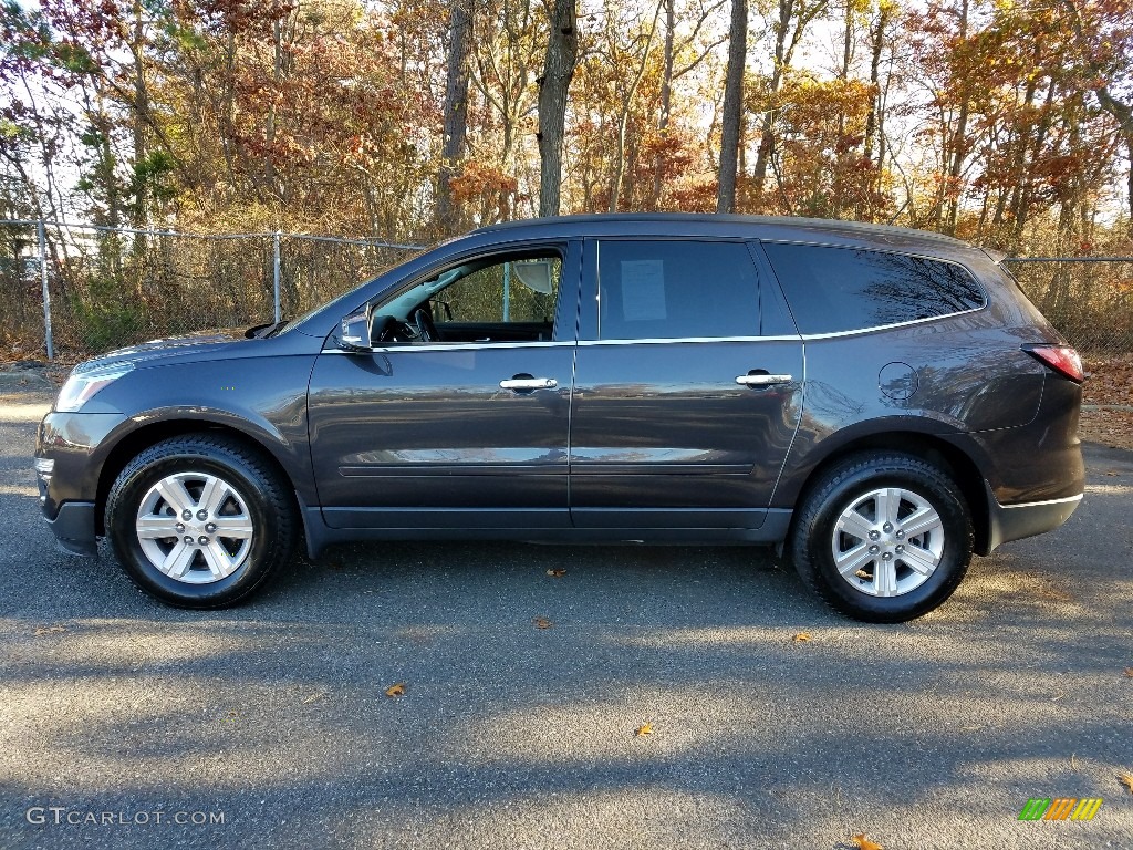 2014 Traverse LT AWD - Cyber Grey Metallic / Dark Titanium/Light Titanium photo #4