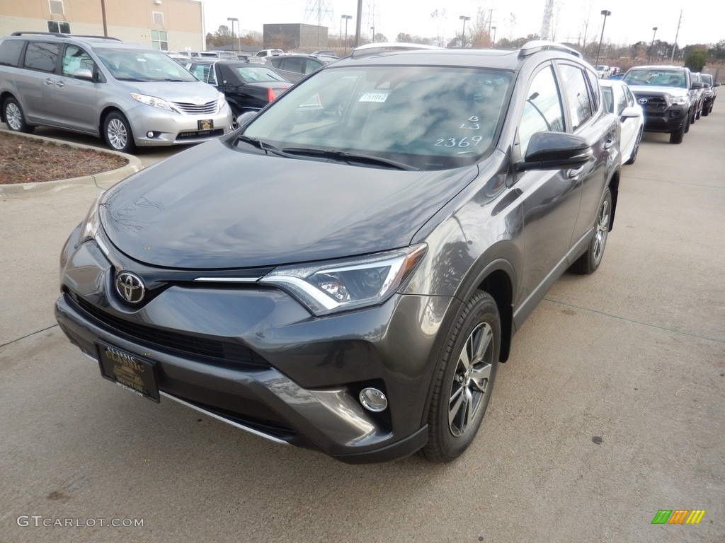 2018 RAV4 XLE AWD - Magnetic Gray Metallic / Ash photo #1