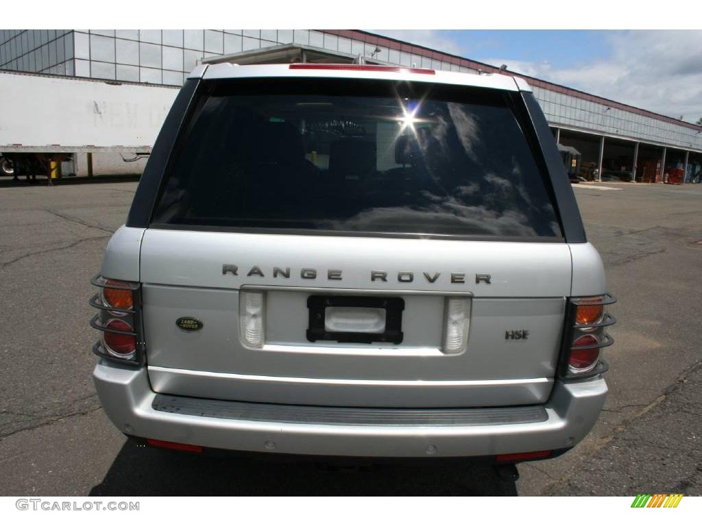 2005 Range Rover HSE - Zambezi Silver Metallic / Sand/Jet photo #6