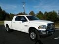 2018 Bright White Ram 3500 Laramie Mega Cab 4x4  photo #4