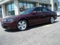 2006 Dark Cherry Metallic Lincoln LS V8  photo #2