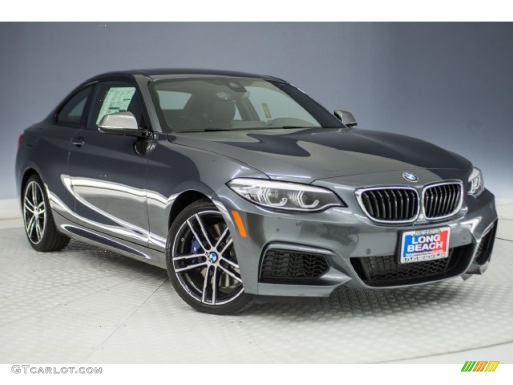 2018 2 Series M240i Coupe - Mineral Grey Metallic / Black photo #11