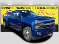 2018 Deep Ocean Blue Metallic Chevrolet Silverado 3500HD High Country Crew Cab 4x4  photo #1