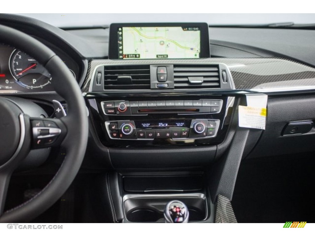 2018 BMW M3 Sedan Black Dashboard Photo #123959919