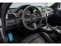 2018 BMW M3 Black Interior Steering Wheel Photo