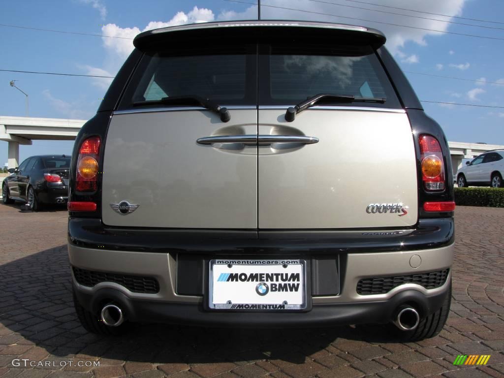 2009 Cooper S Clubman - Sparkling Silver Metallic / Punch Carbon Black Leather photo #4