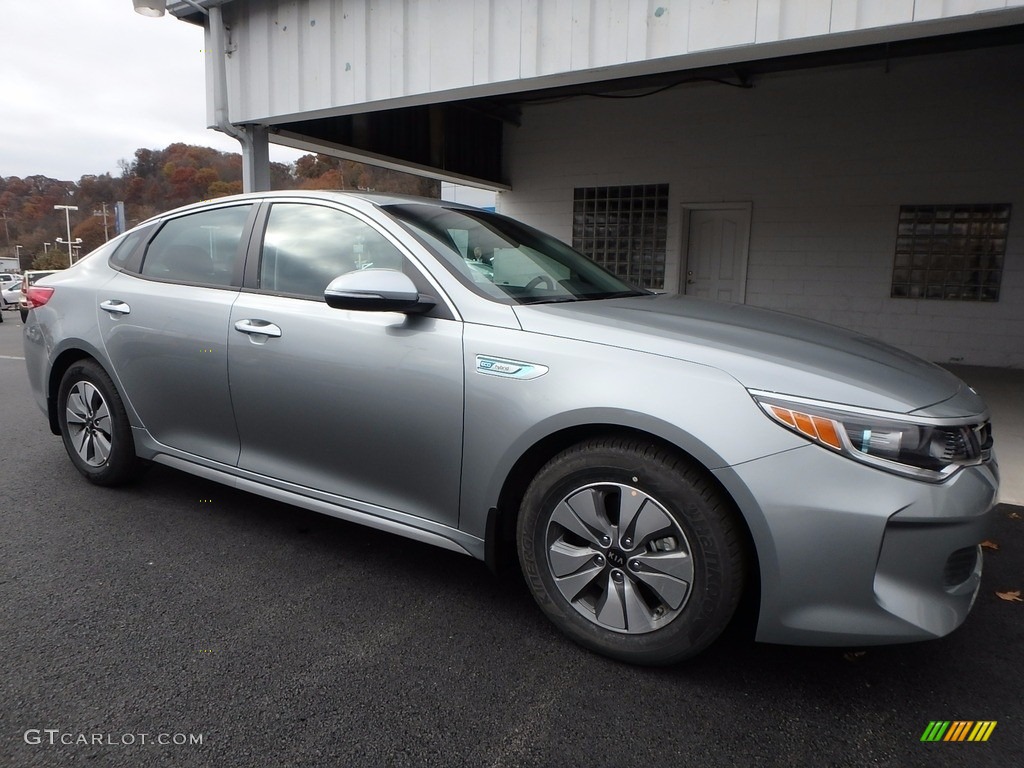Aluminum Silver 2017 Kia Optima Hybrid Exterior Photo #123963054