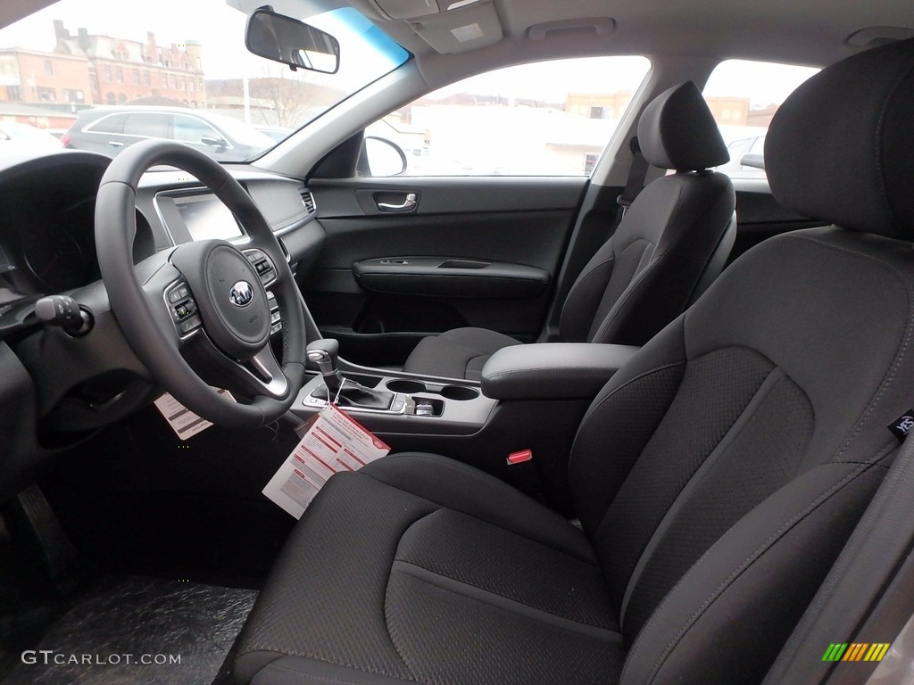 Black Interior 2017 Kia Optima Hybrid Photo #123963114