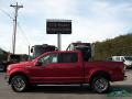 2018 Ruby Red Ford F150 Lariat SuperCrew 4x4  photo #2