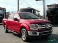 2018 Ruby Red Ford F150 Lariat SuperCrew 4x4  photo #8