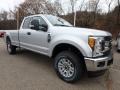 Ingot Silver - F250 Super Duty XL SuperCab 4x4 Photo No. 8