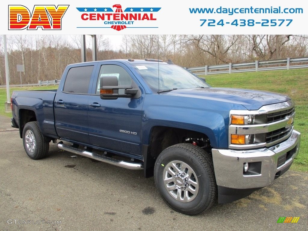 Deep Ocean Blue Metallic Chevrolet Silverado 2500HD