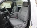 2017 Chevrolet Silverado 1500 Dark Ash/Jet Black Interior Front Seat Photo
