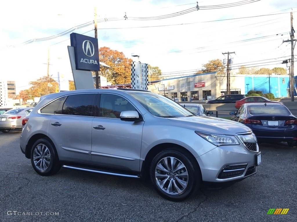 2015 MDX SH-AWD Technology - Silver Moon / Graystone photo #1