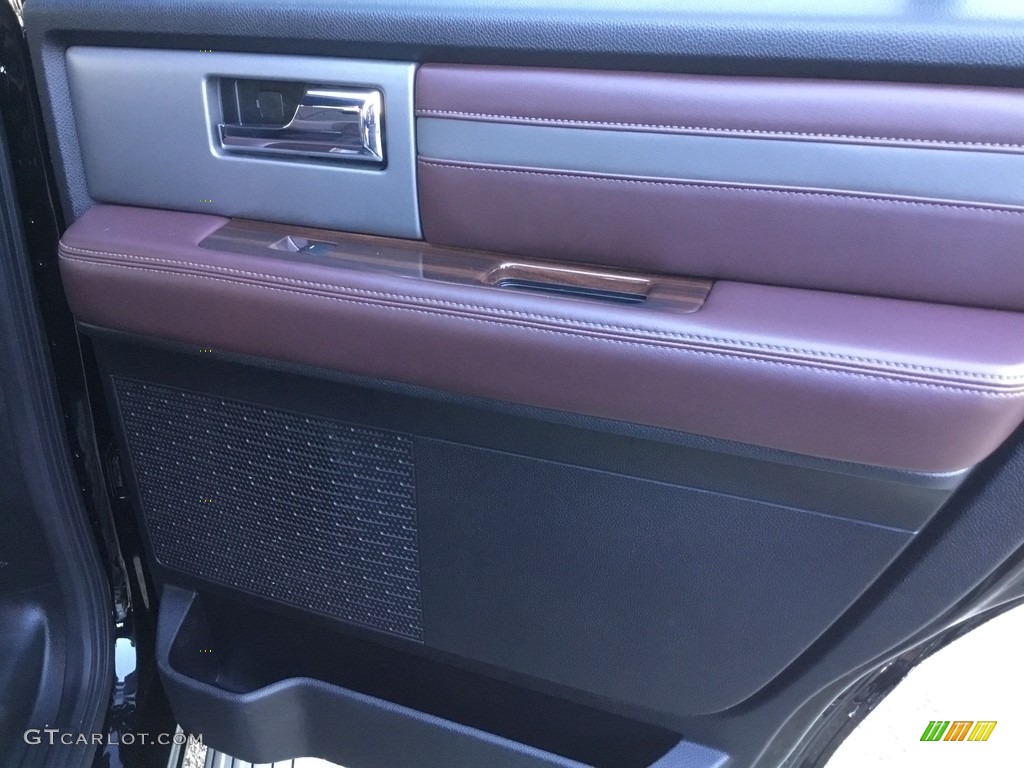 2017 Ford Expedition Platinum 4x4 Brunello Door Panel Photo #123972654