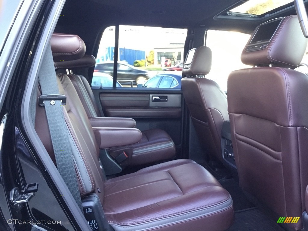2017 Ford Expedition Platinum 4x4 Rear Seat Photo #123972660