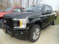 2018 Shadow Black Ford F150 STX SuperCab 4x4  photo #1