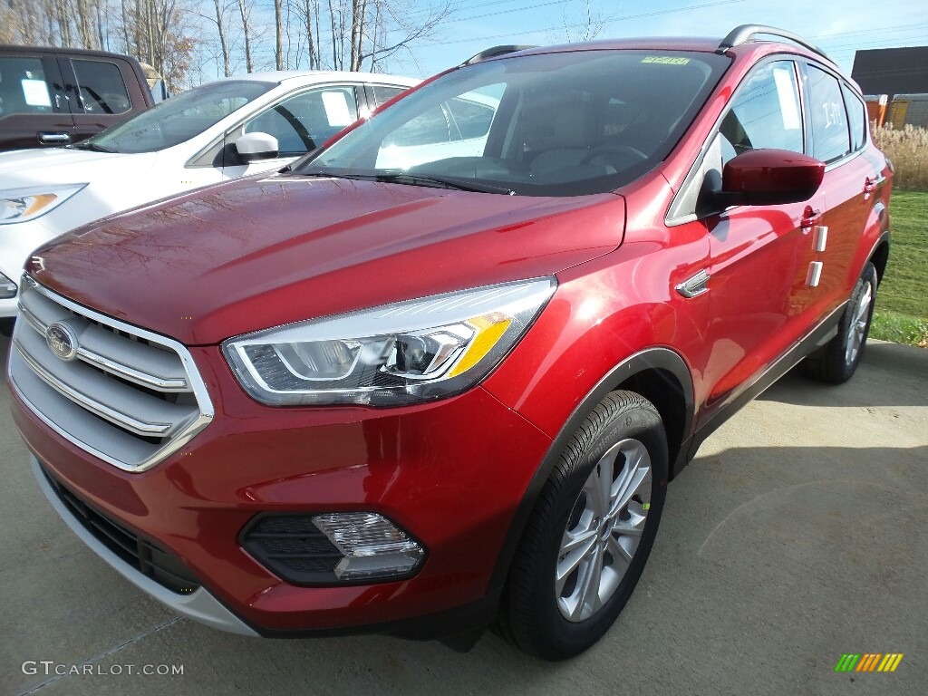 2018 Escape SEL - Ruby Red / Medium Light Stone photo #1