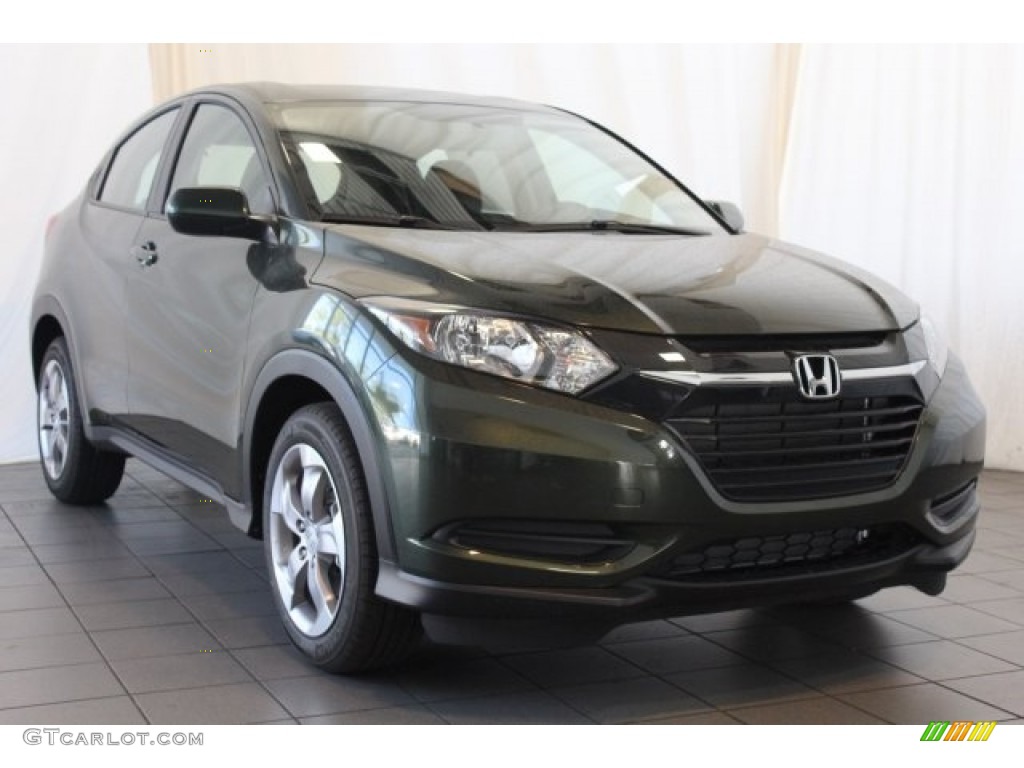 Forest Mist Metallic 2018 Honda HR-V LX Exterior Photo #123974538