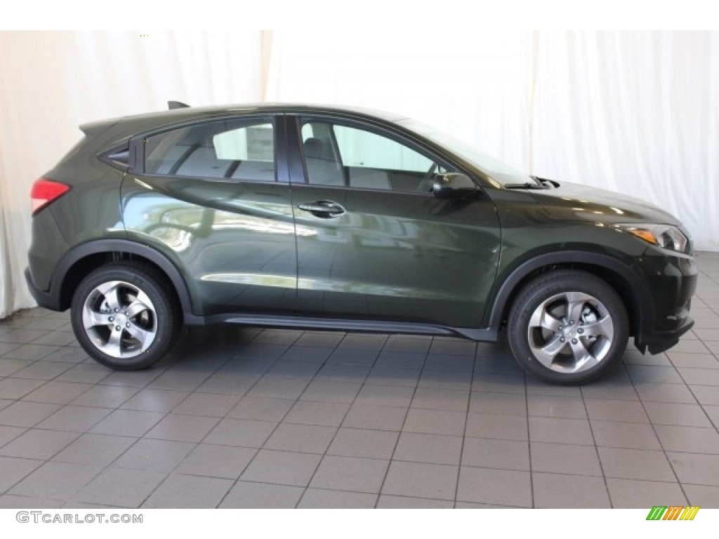 Forest Mist Metallic 2018 Honda HR-V LX Exterior Photo #123974541