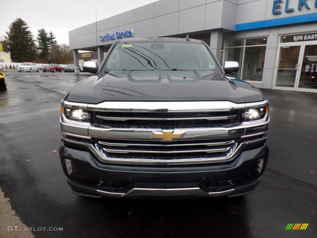 2018 Silverado 1500 High Country Crew Cab 4x4 - Graphite Metallic / Jet Black photo #2