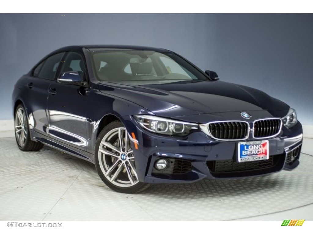 Tanzanite Blue Metallic 2018 BMW 4 Series 440i Gran Coupe Exterior Photo #123975265