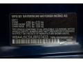 X10: Tanzanite Blue Metallic 2018 BMW 4 Series 440i Gran Coupe Color Code