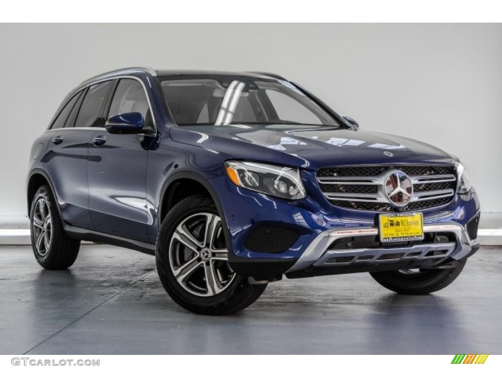 Brilliant Blue Metallic 2018 Mercedes-Benz GLC 300 4Matic Exterior Photo #123975637