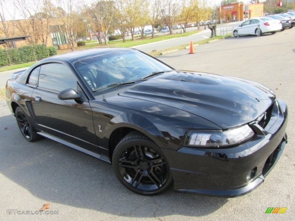 1999 Mustang SVT Cobra Coupe - Black / Dark Charcoal photo #3