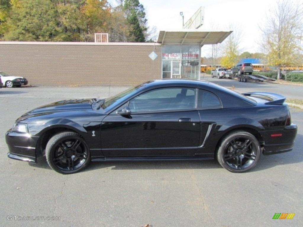 1999 Mustang SVT Cobra Coupe - Black / Dark Charcoal photo #7