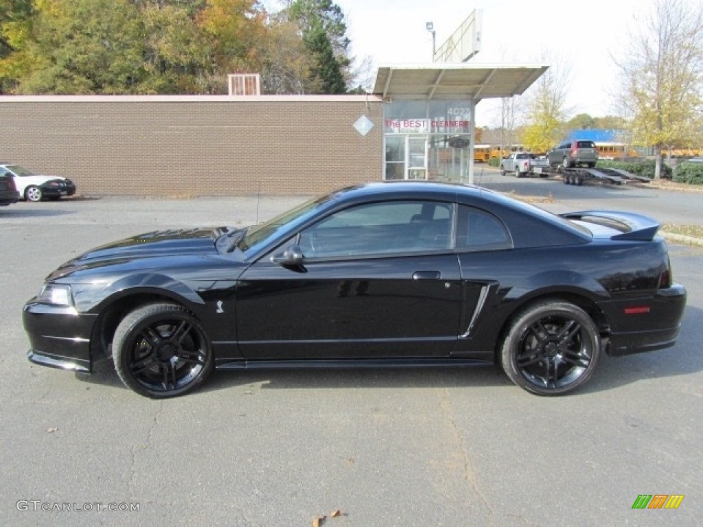 1999 Mustang SVT Cobra Coupe - Black / Dark Charcoal photo #8
