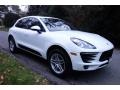 White 2017 Porsche Macan Standard Macan Model Exterior