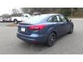 2018 Blue Metallic Ford Focus SEL Sedan  photo #7