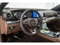 Nut Brown/Black 2018 Mercedes-Benz E 300 4Matic Sedan Dashboard