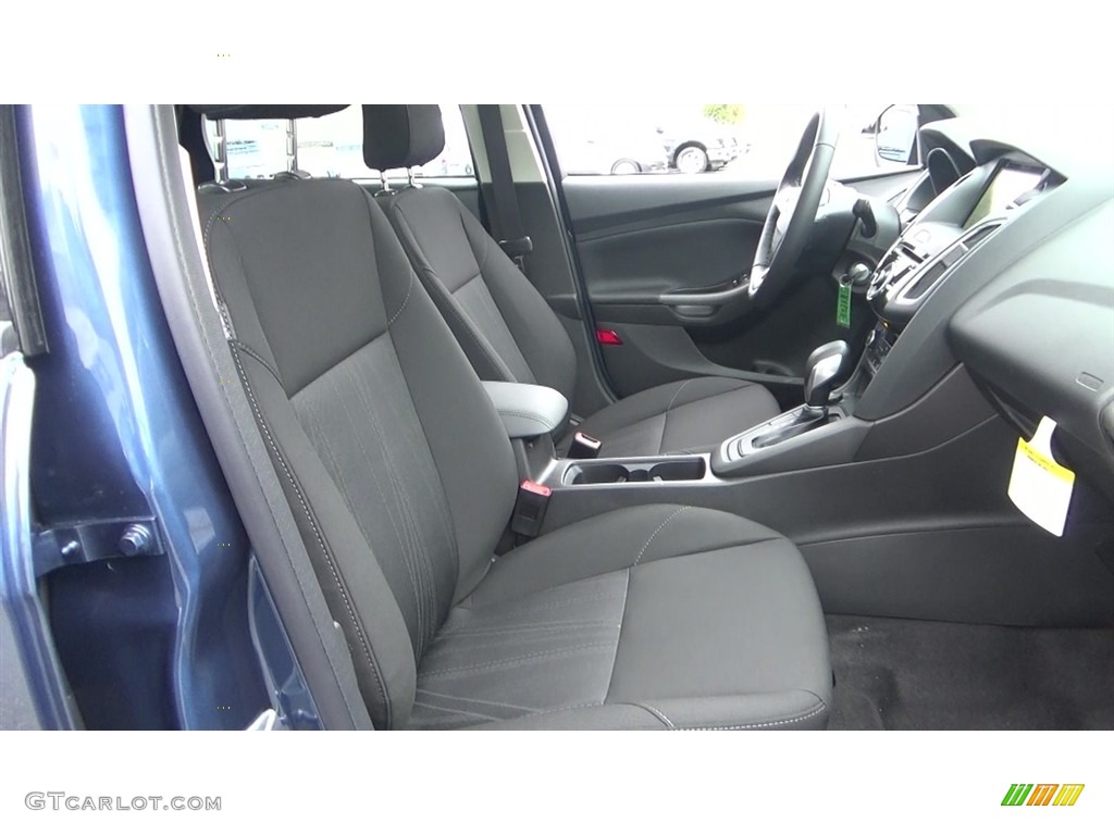 2018 Focus SEL Sedan - Blue Metallic / Charcoal Black photo #25