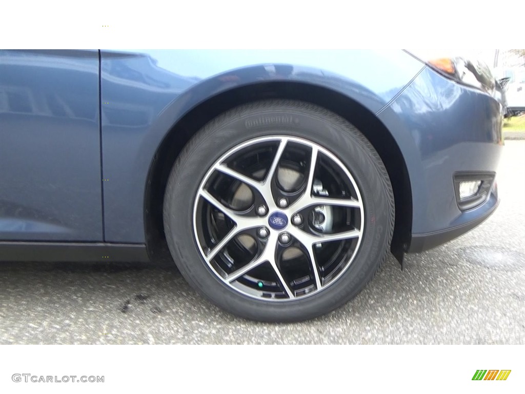 2018 Focus SEL Sedan - Blue Metallic / Charcoal Black photo #27