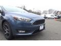 2018 Blue Metallic Ford Focus SEL Sedan  photo #28