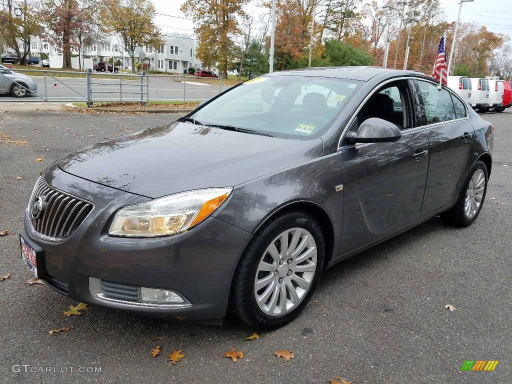 2011 Regal CXL - Granite Gray Metallic / Ebony photo #3