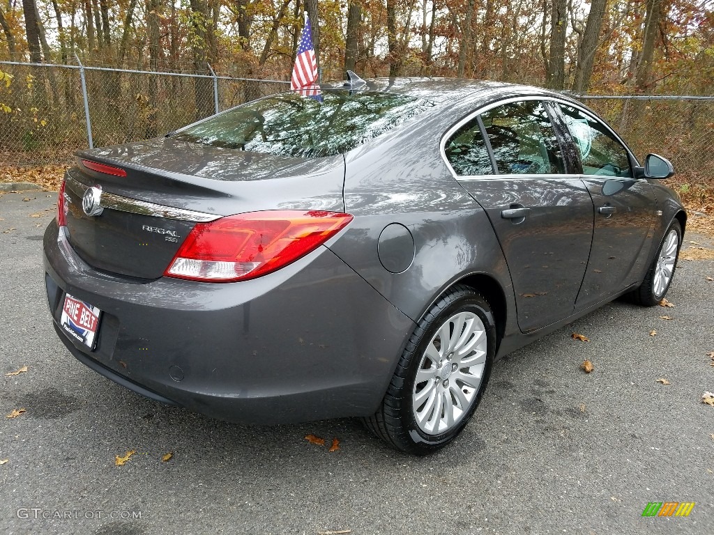 2011 Regal CXL - Granite Gray Metallic / Ebony photo #7